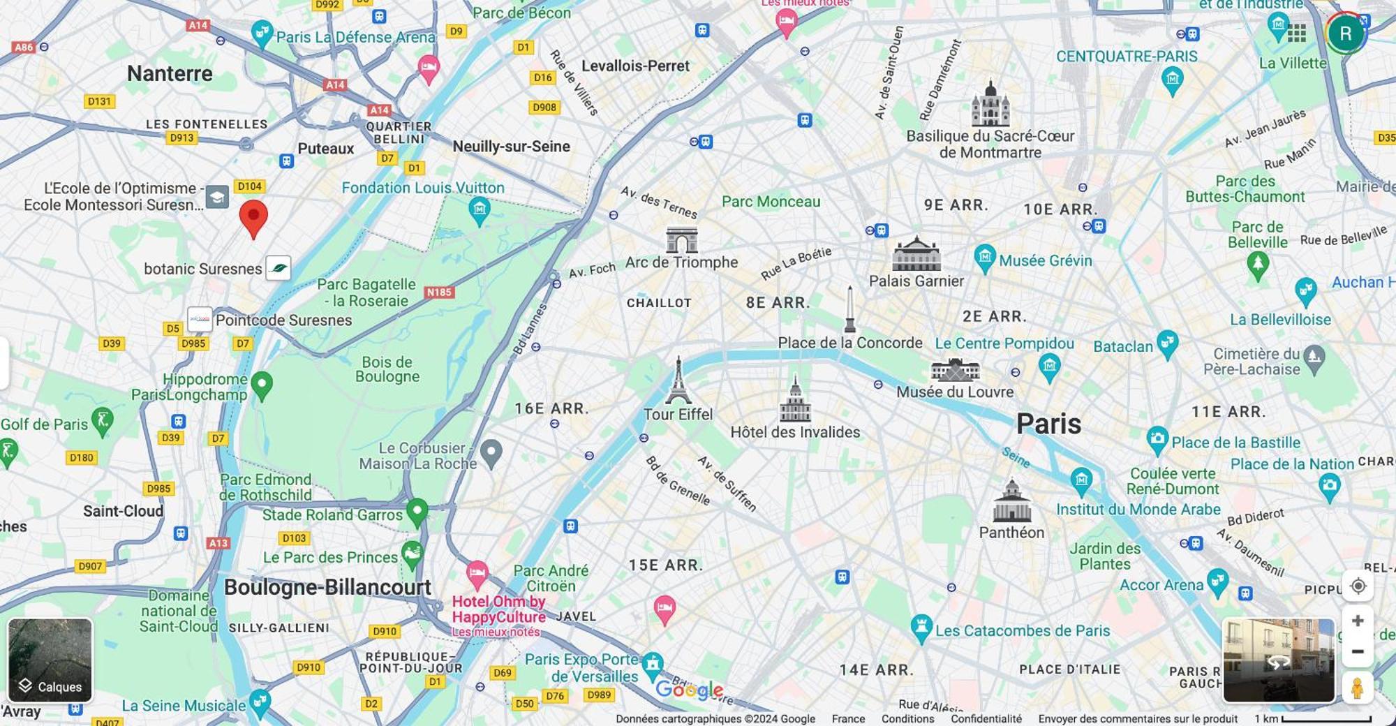 Appartamento A 10 Min De La Defense Et A 20 Min De Paris Suresnes Esterno foto